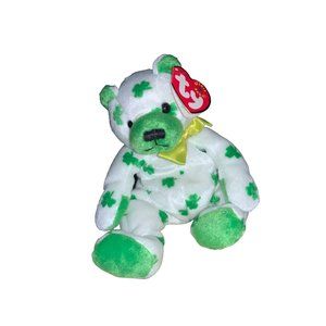 Ty Beanie Babies Clover The Good luck Bear Plush
